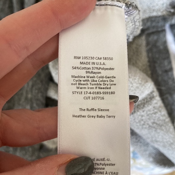 Current Elliot ruffle sleeve sweater - Picture 6 of 6